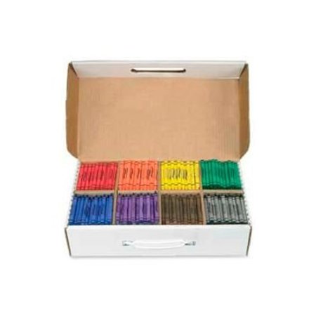 DIXON TICONDEROGA Dixon® Prang Crayons Master Pack, Assorted Colors, 800/Box 32350